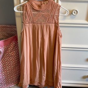 Peach Dress